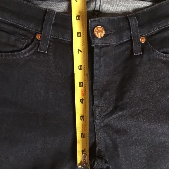 7 for all man kind skinny jeans 29 - Picture 5 of 11